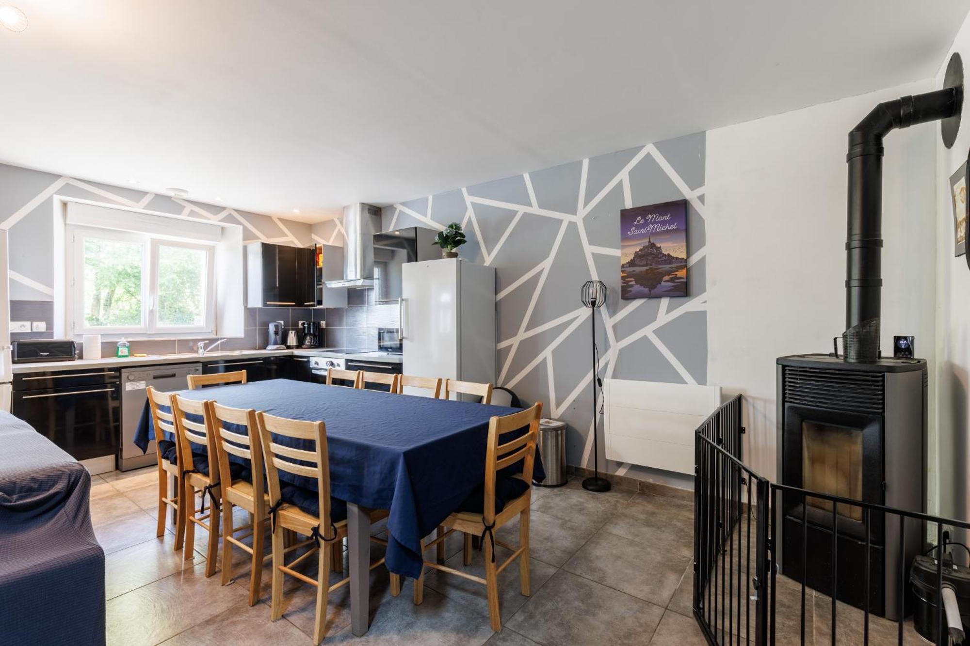Dodo Normand 3 Chambres Bedrooms - Poele A Granules - Linge - Menage - Inclus ヴィルデュ・レ・ポエル エクステリア 写真